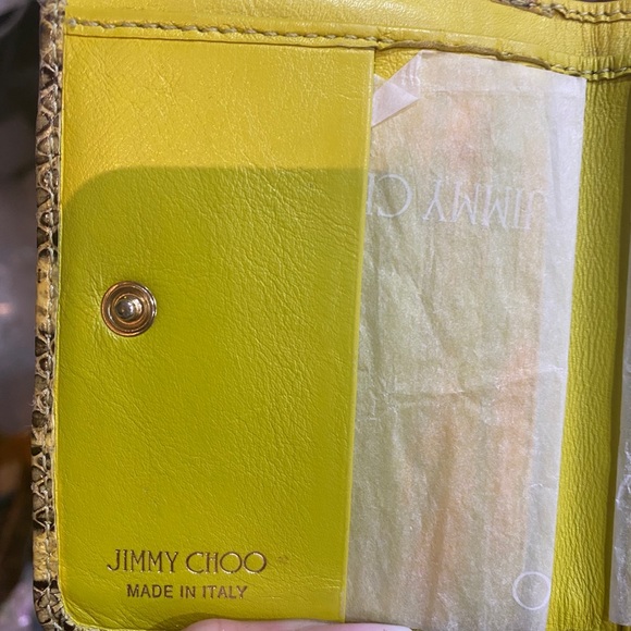 Jimmy Choo Python Print Wallet - Picture 11 of 12